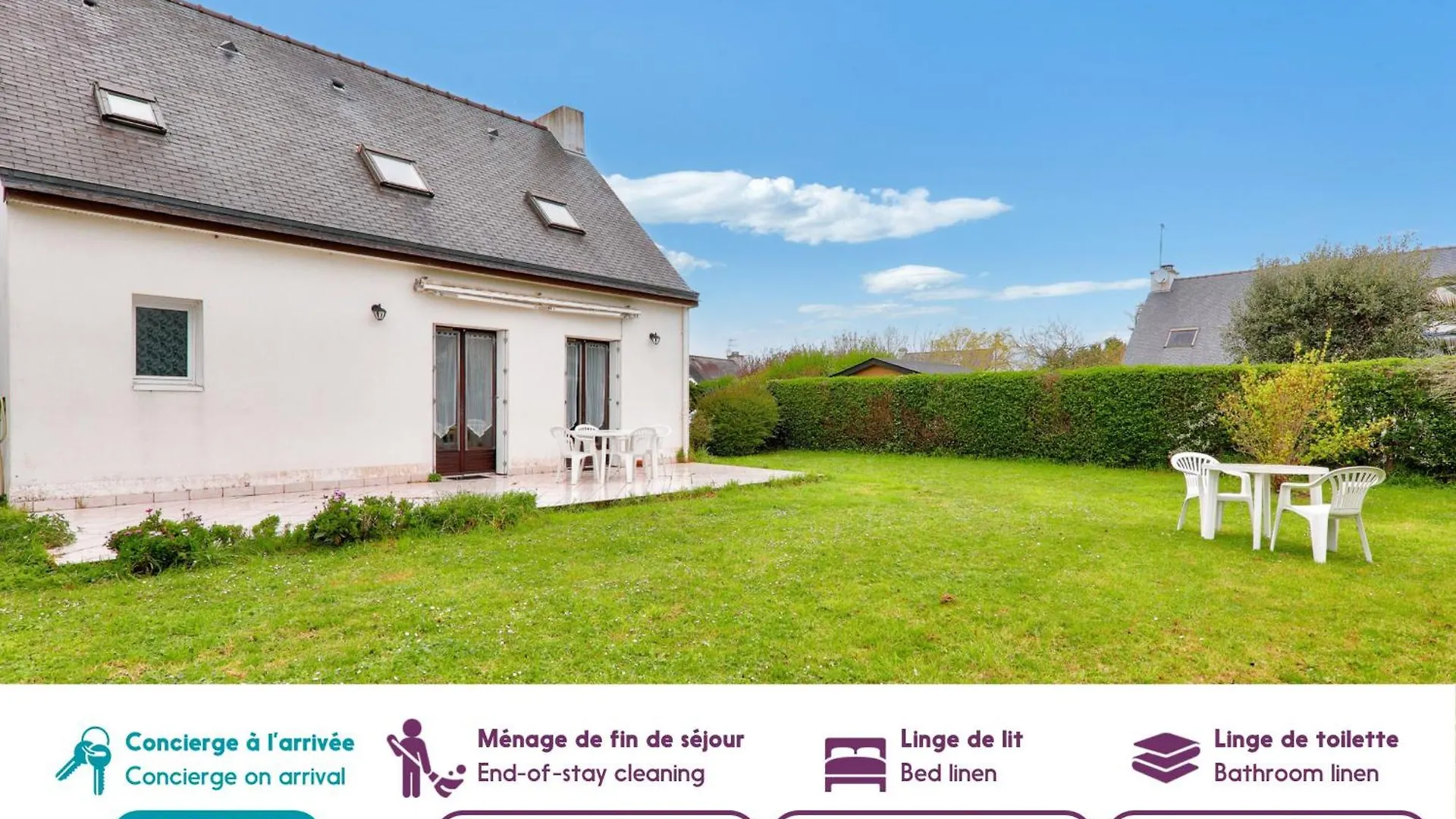 Holiday home Maison Avec Jardin Pour 6 Entre Golf Et Plage Saint-Gildas-de-Rhuys